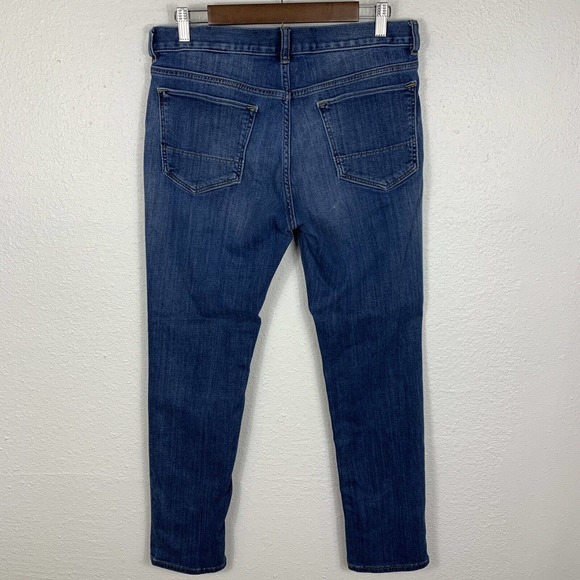 Banana Republic Traveler Slim Fit Stretch Denim Blue Jeans Comfort Mens 31x30 - Picture 2 of 5